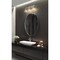 Z-Lite Lauren Vanity, 3-Light, 22 In.W x 6.5 In.L x 8.5 In.H, Brushed Nickel/Clear 819-3V-BN - alternate 3